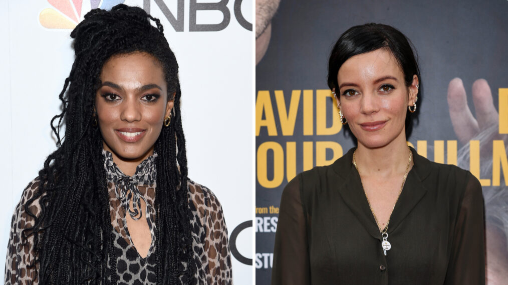 Freema Agyeman and Lily Allen