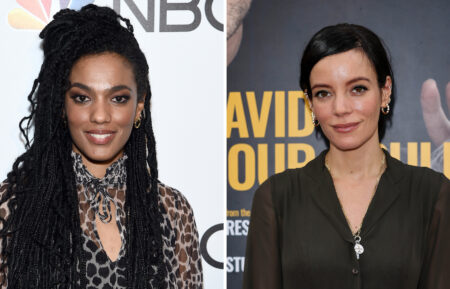 Freema Agyeman and Lily Allen