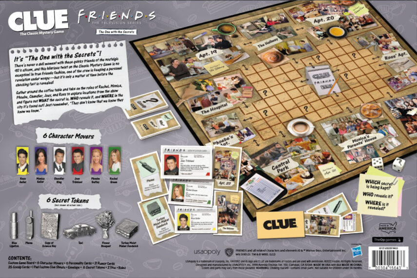 Clue: Friends game