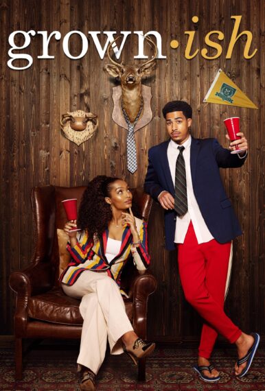 Grown-ish Season 5 Key Art Yara Shahidi and Marcus Scribner