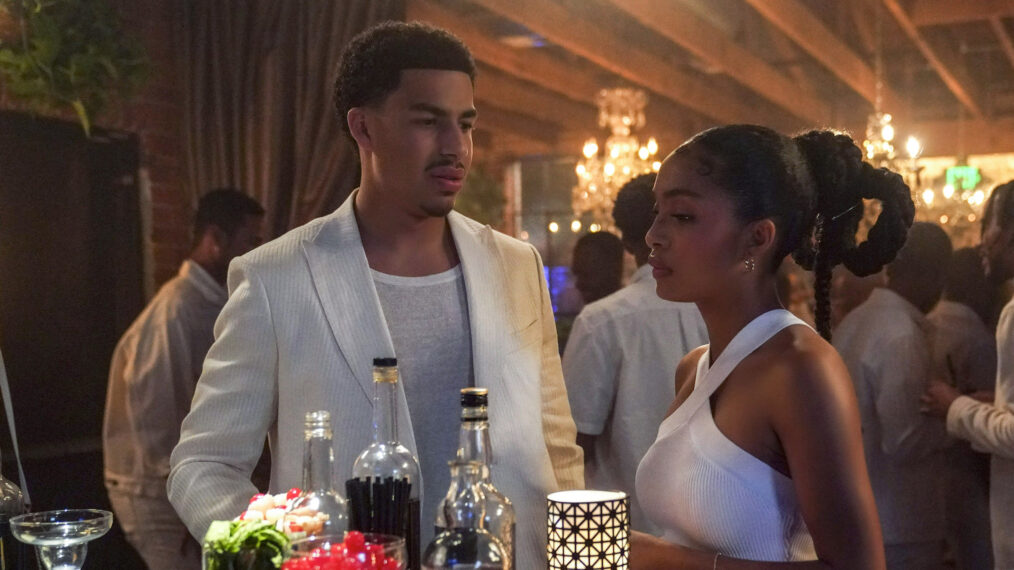 Marcus Scribner, Yara Shahidi in grown-ish