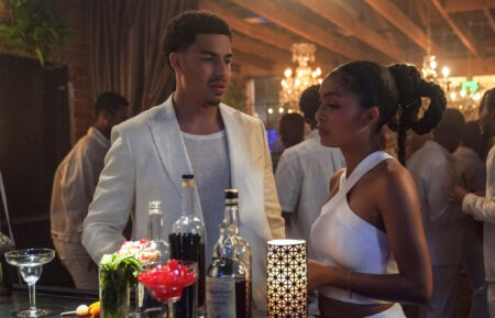 Marcus Scribner, Yara Shahidi in grown-ish