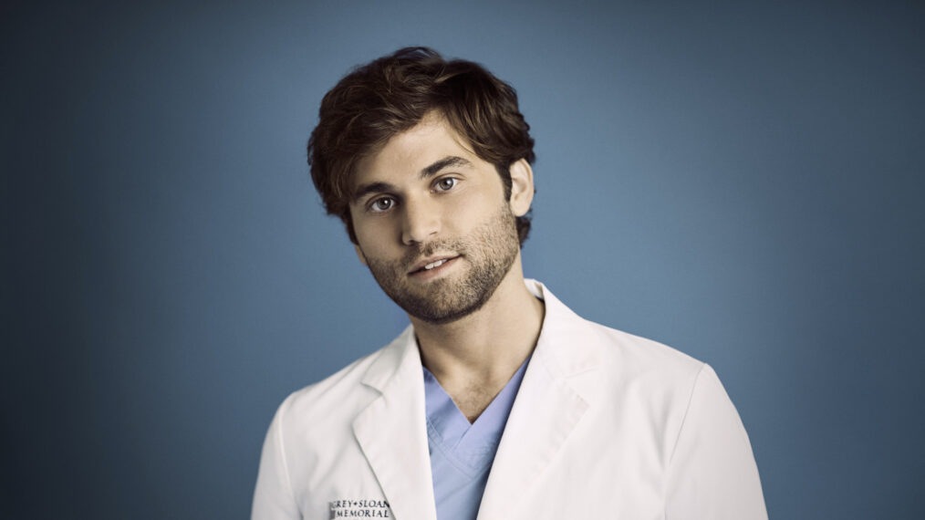 Jake Borelli in Grey's Anatomy