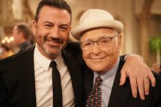Jimmy Kimmel and Norman Lear