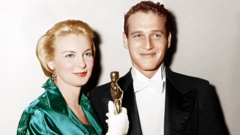 Joanne Woodward and Paul Newman