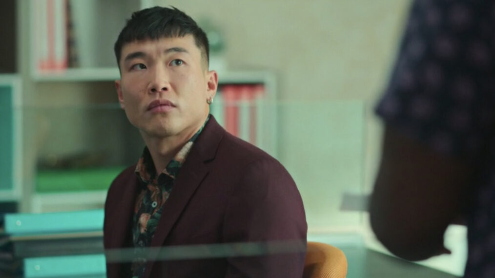 Joel Kim Booster as Nicholas in Loot.