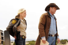 Katee Sackhoff and Robert Taylor in Longmire