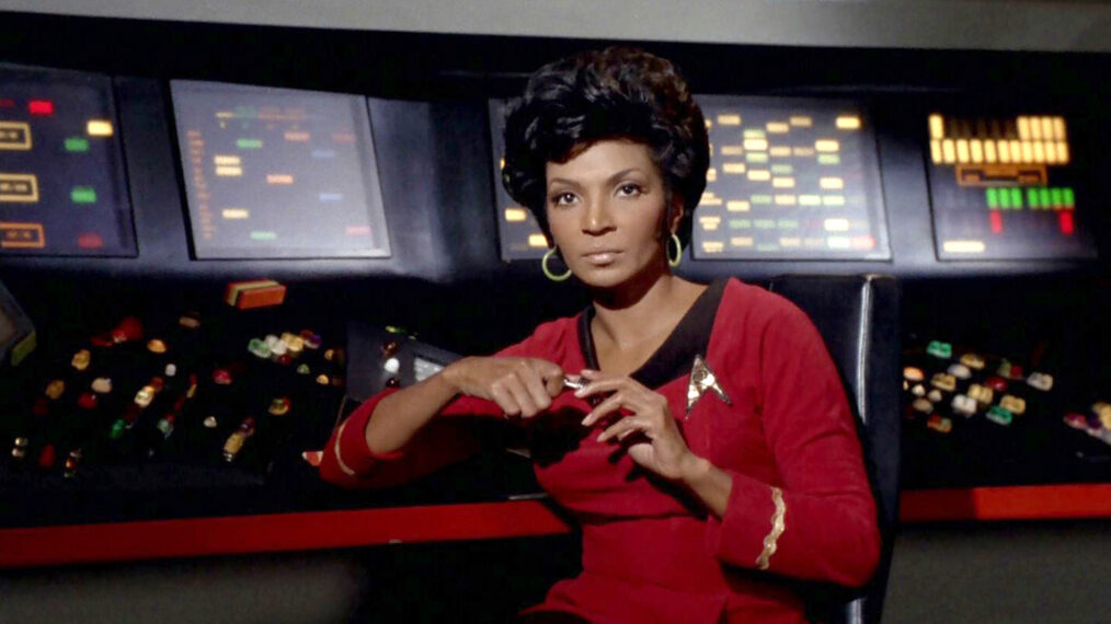 Nichelle Nichols as Lt. Uhura in Star Trek - 'Assignment: Earth'