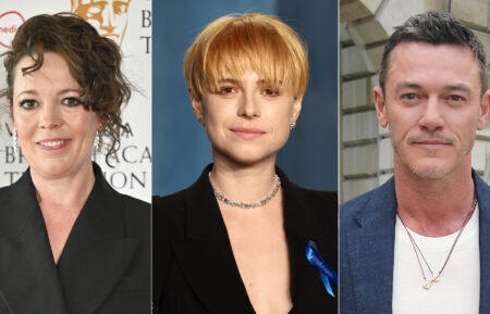 Olivia Colman, Jessie Buckley, and Luke Evans