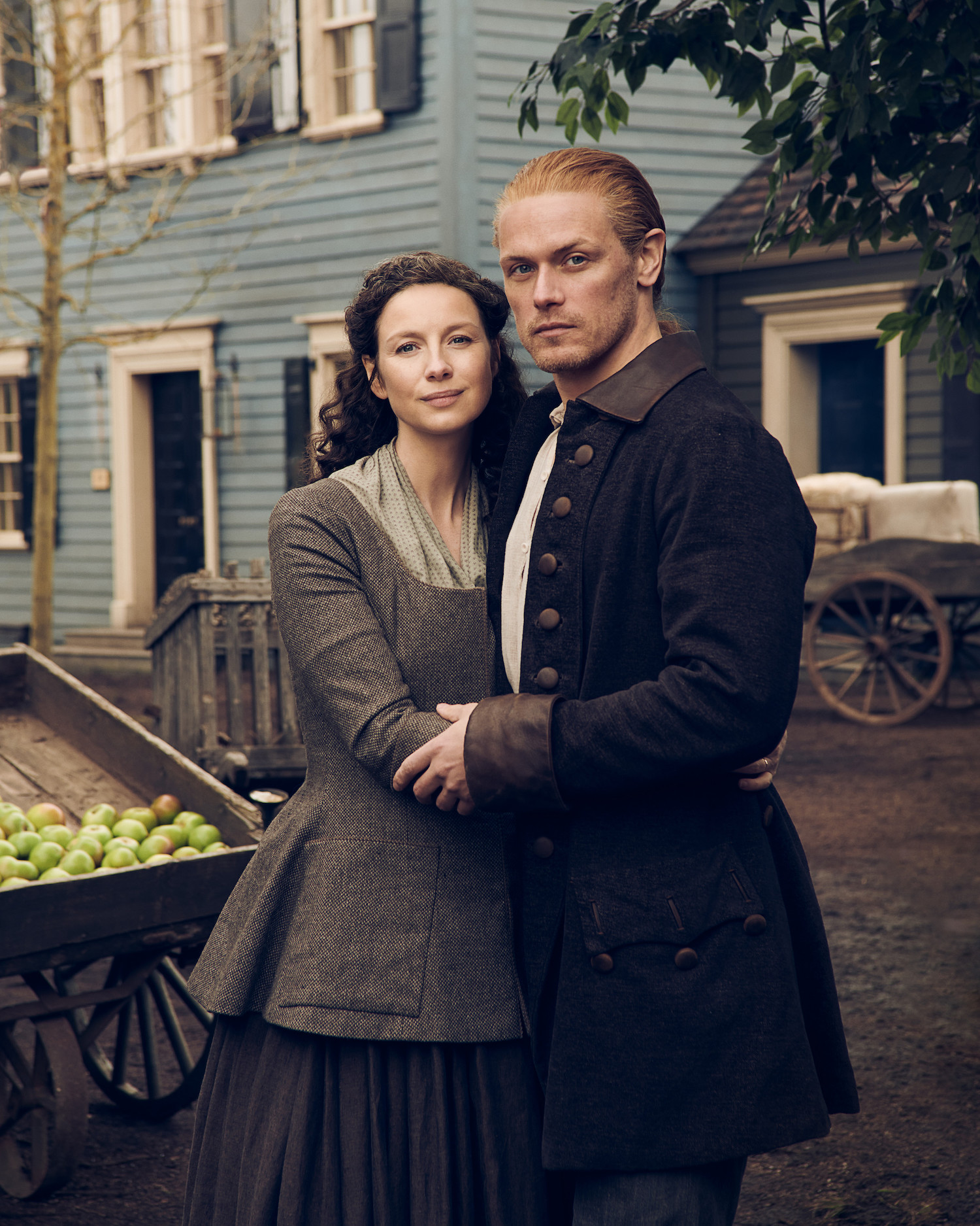 Caitriona Balfe, Sam Heughan in Outlander