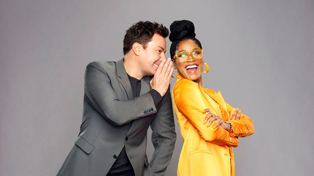 Password' game show with Jimmy Fallon and host Keke Palmer