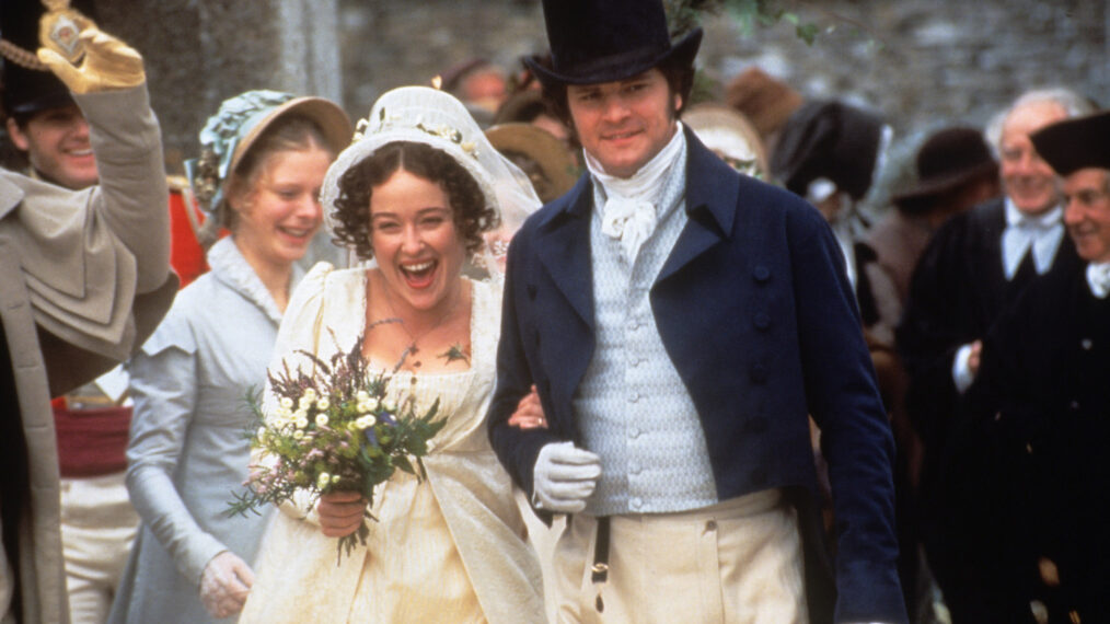 Colin Firth and Jennifer Ehle in Pride and Prejudice