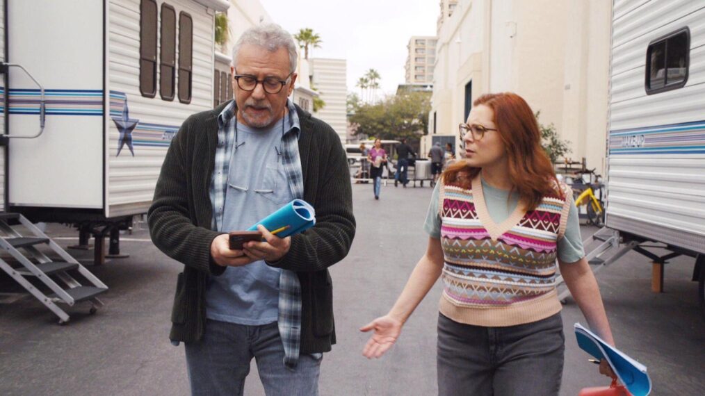 Paul Reiser and Rachel Bloom in Hulu's 'Reboot'