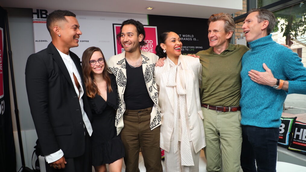 The Lord of the Rings: The Rings of Power’s Ismael Cruz Córdova, Ema Horvath, Maxim Baldry, Cynthia Addai-Robinson, Charles Edwards, and Daniel Weyman