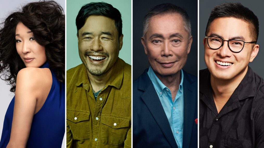 Sandra Oh, Randall Park, George Takei, Bowen Yang