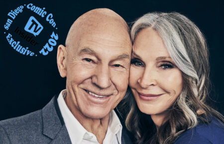 Patrick Stewart and Gates McFadden of Star Trek Picard at SDCC