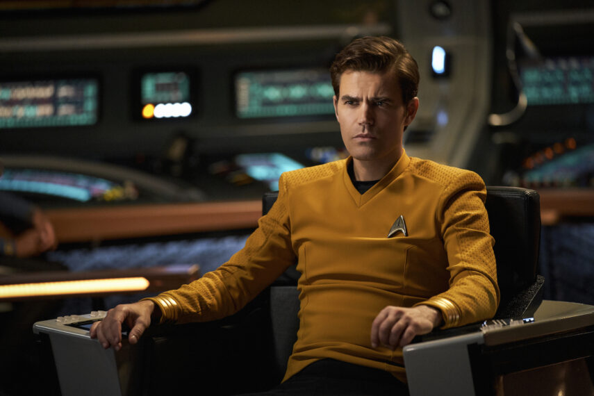 Paul Wesley as James T. Kirk in Star Trek Strange New Worlds