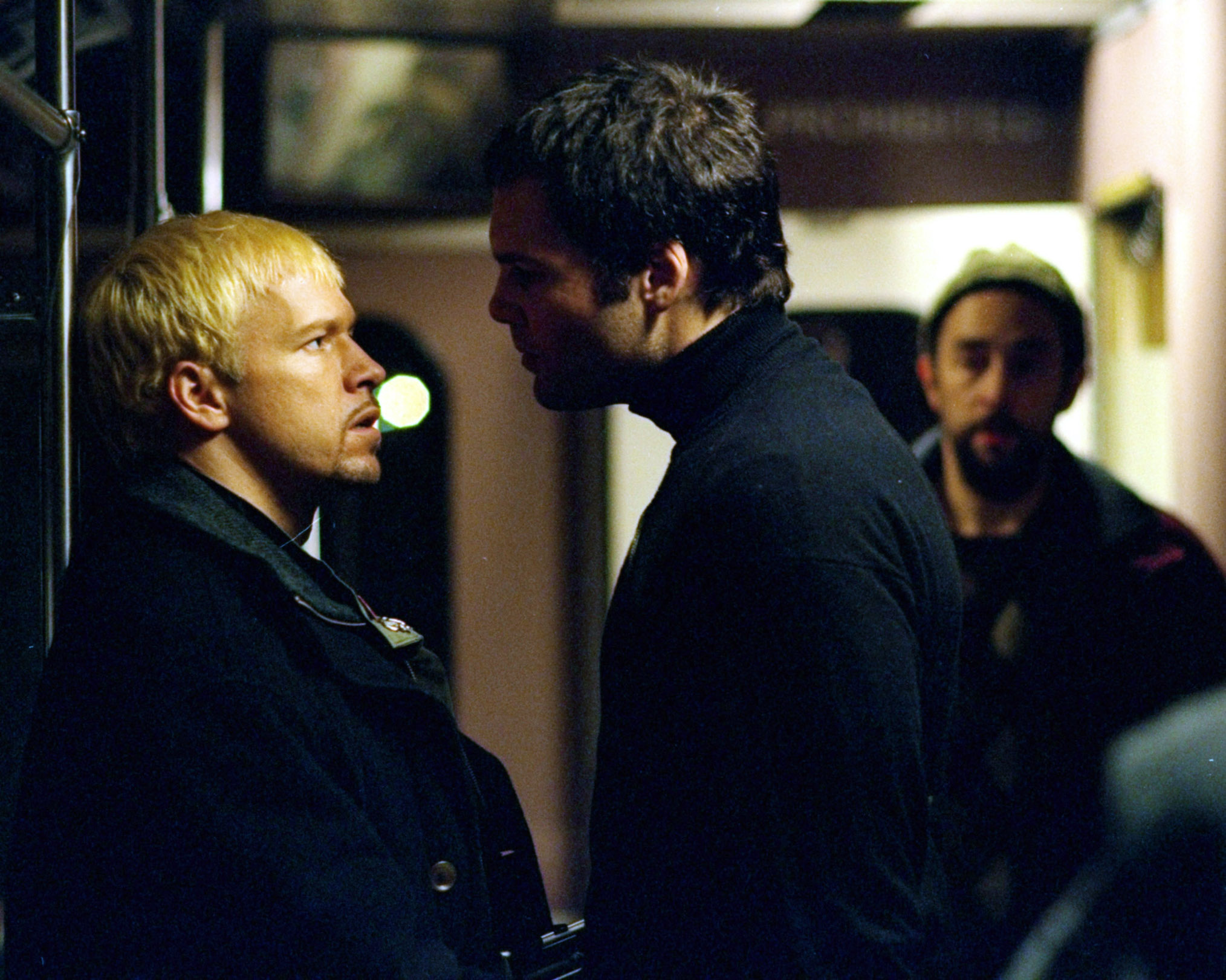 Donnie Wahlberg and Vincent D'Onofrio in The Taking of Pelham One Two Three