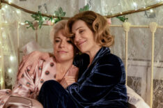 Hannah Waddingham and Harriet Walter in Ted Lasso