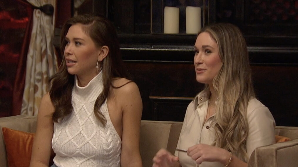 Gabby and Rachel on The Bachelorette