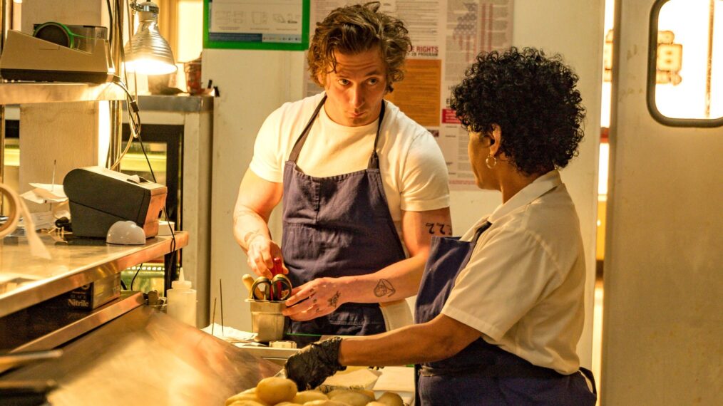 The Bear Season 1 Jeremy Allen White and Liza Colon-Zayas