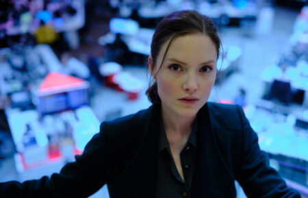 Holliday Grainger as DCI Rachel Carey in The Capture