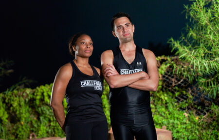 Tasha Fox and James Wallington in The Challenge USA