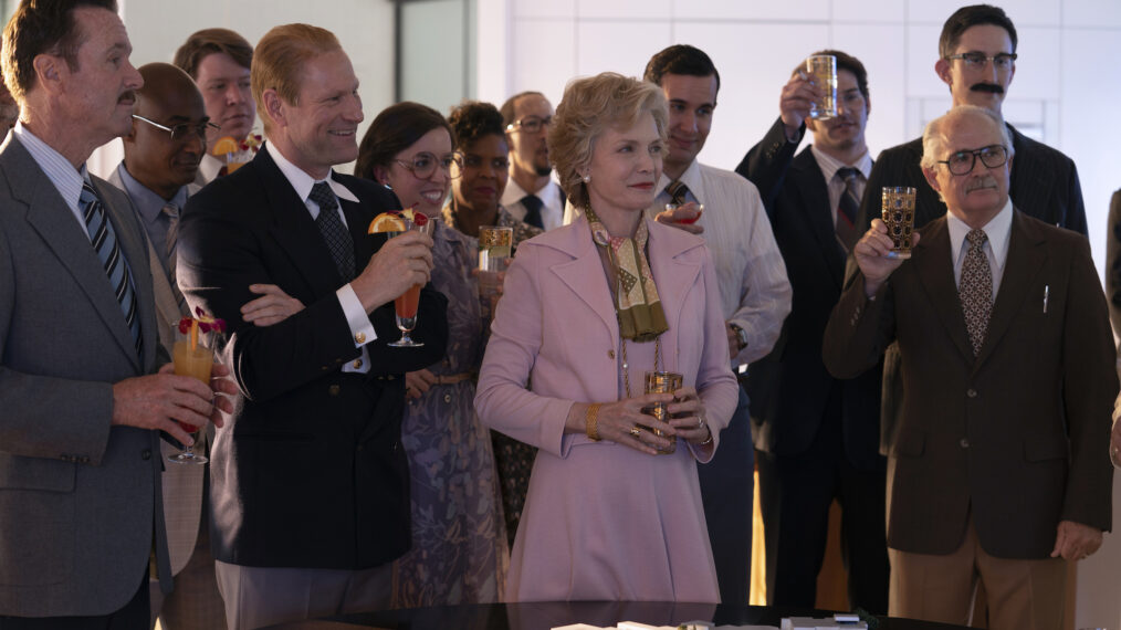 Aaron Eckhart as Gerald Ford and Michelle Pfeiffer as Betty Ford in The First Lady
