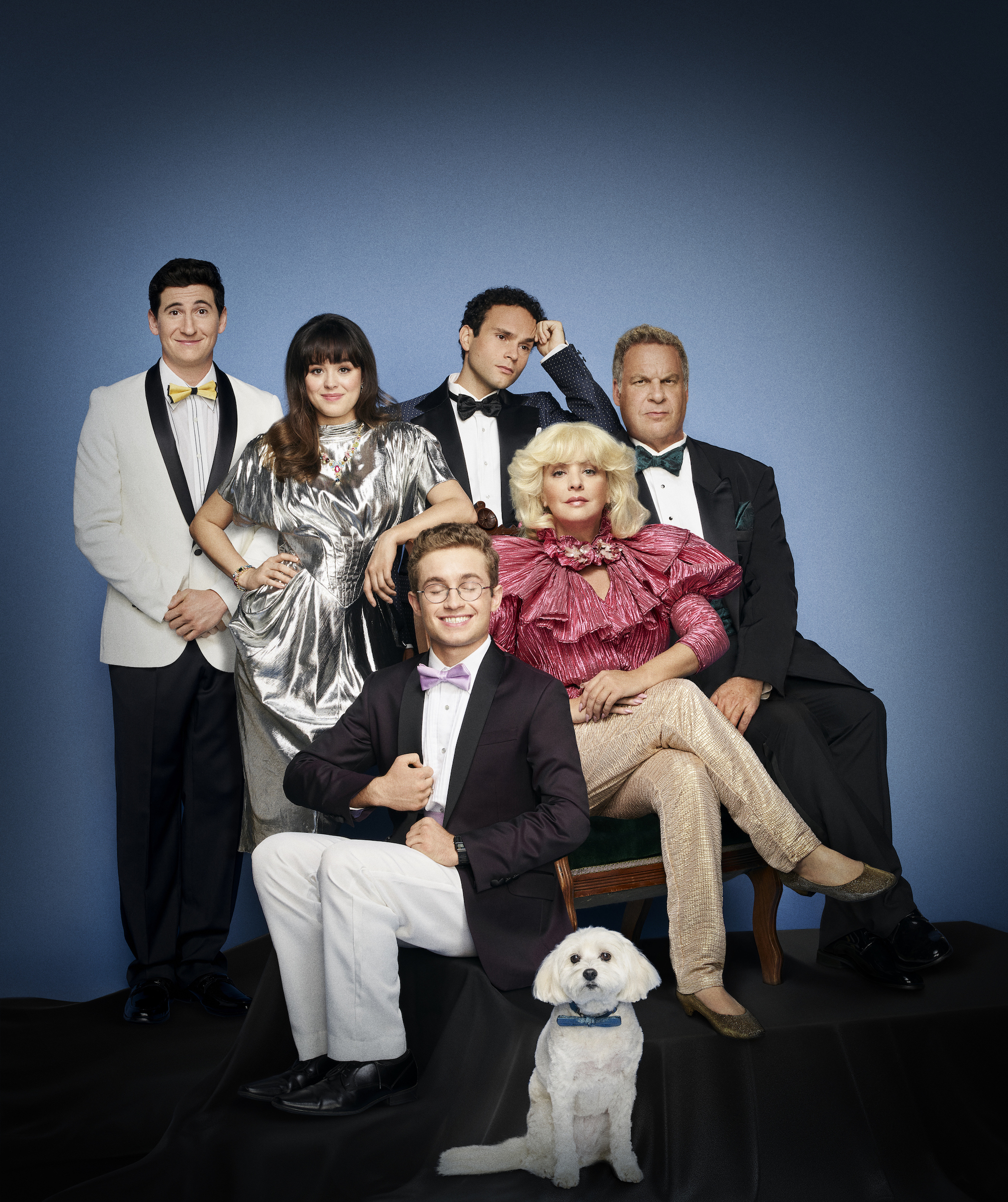 The Cast of The Goldbergs - Sam Lerner, Hayley Orrantia, Sean Giambrone, Troy Gentile, Wendi McLendon-Covey, Jeff Garlin