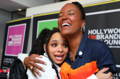 Vampire Academy's Sisi Stringer and Archer star Aisha Tyler at SDCC 2022