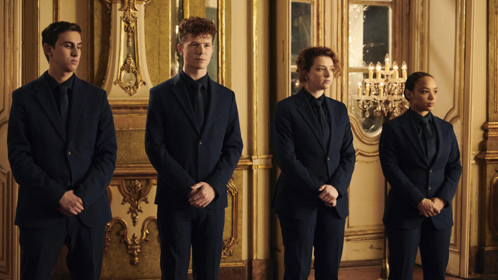 Sisi Stringer, Rhian Blundell as Meredith Beckham & Blake Patrick Anderson as Eddie Castile & More in Vampire Academy