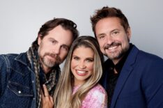 Danielle Fishel, Rider Strong, and Will Friedle of Pod Meets World
