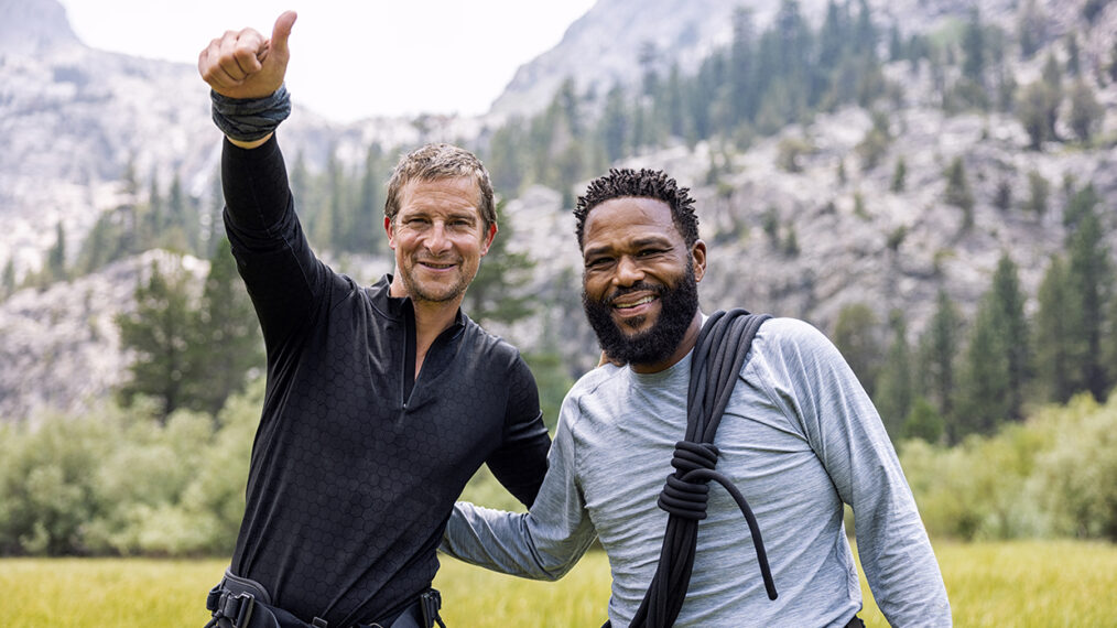 Anthony Anderson in Running Wild With Bear Grylls