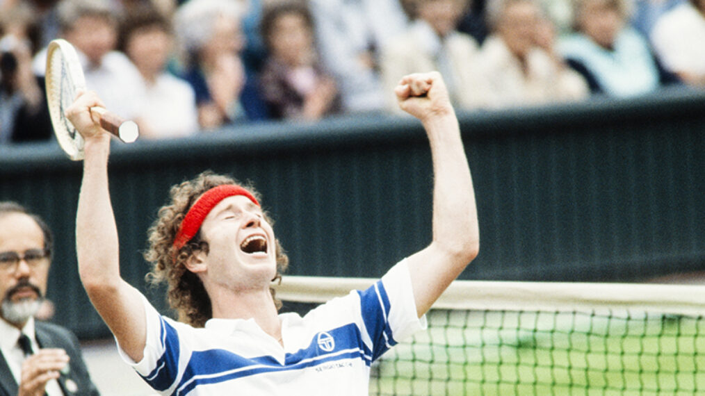 John McEnroe at The Championships 1981 at Wimbledon