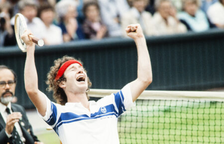 John McEnroe at The Championships 1981 at Wimbledon