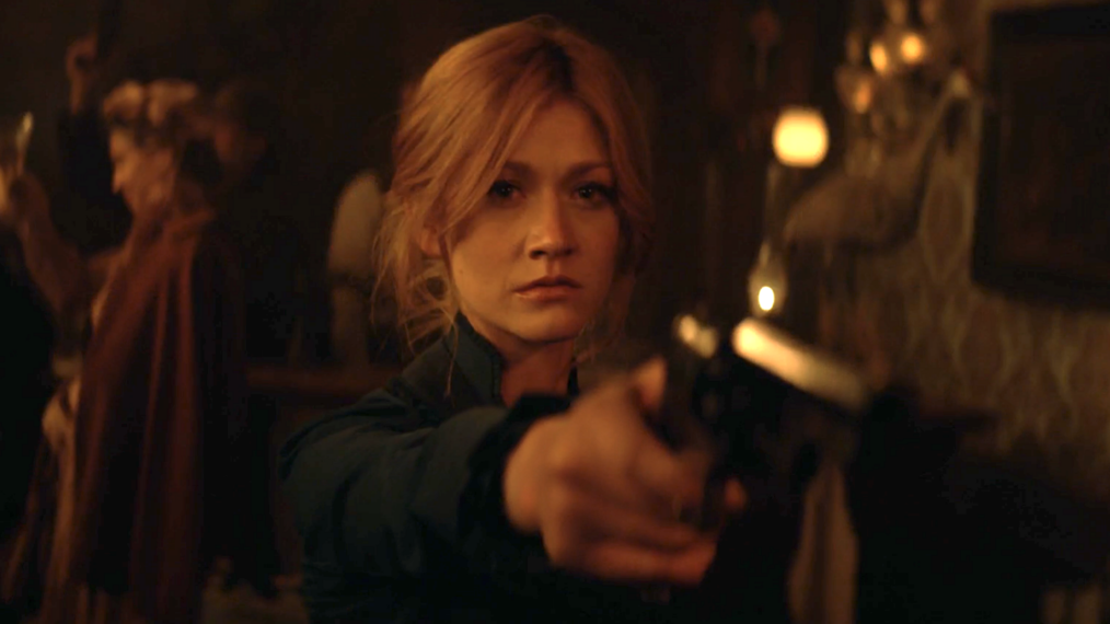 Katherine McNamara as Abby Walker in 'Walker Independence'