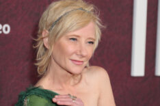 Anne Heche attends the Los Angeles premiere of 'The Tender Bar'