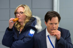 Anne Heche, Michael J. Fox in The Michael J Fox Show