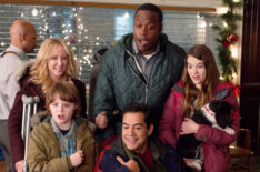 Griffin Kane, Anne Heche, Kevin D. Daniels, Carlos Gomez, Ali Skovbye in One Christmas Eve