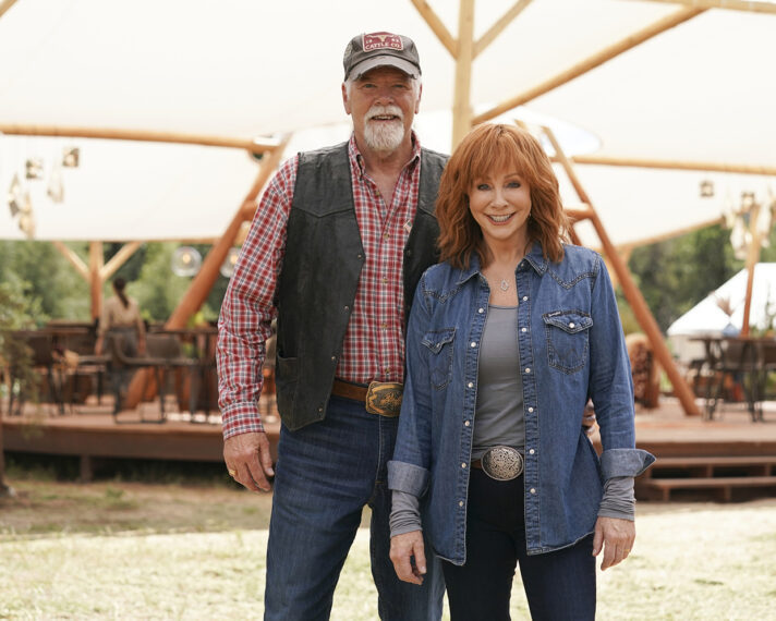 Rex Linn and Reba McEntire in Big Sky