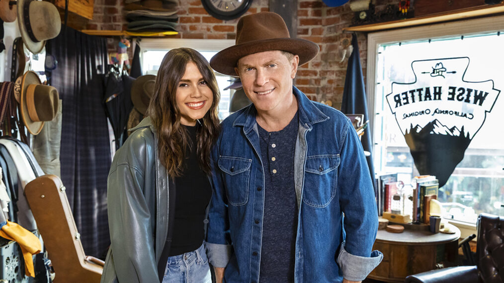 Bobby and Sophie Flay at the Wise Hatter in Venice, CA, as seen on Bobby and Sophie Take the Coast, Season 1