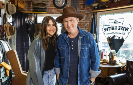 Bobby and Sophie Flay at the Wise Hatter in Venice, CA, as seen on Bobby and Sophie Take the Coast, Season 1