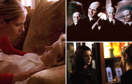 Sarah Michelle Gellar, Alyson Hannigan in Buffy the Vampire Slayer