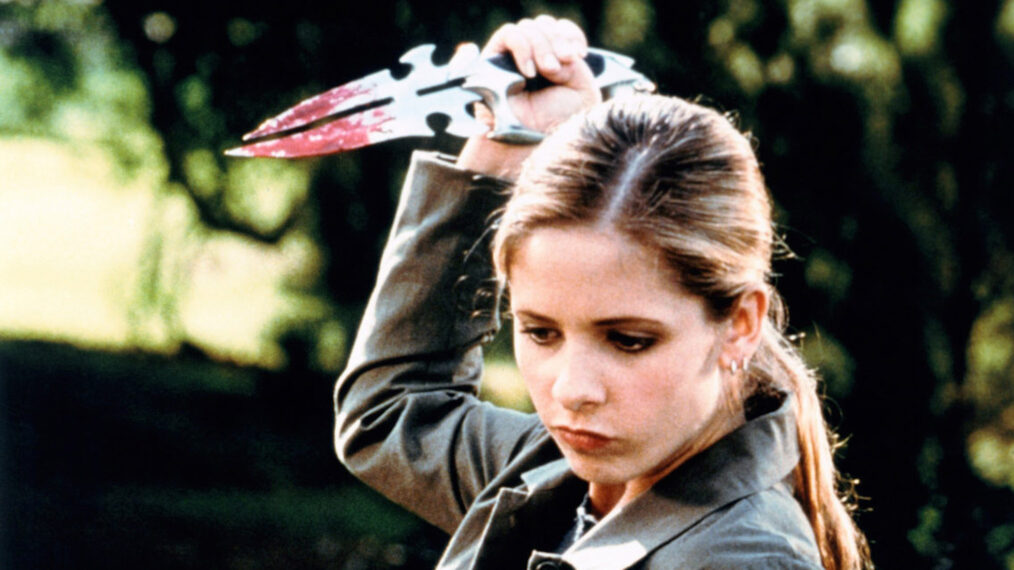 Sarah Michelle Gellar as Buffy Summers in Buffy the Vampire Slayer
