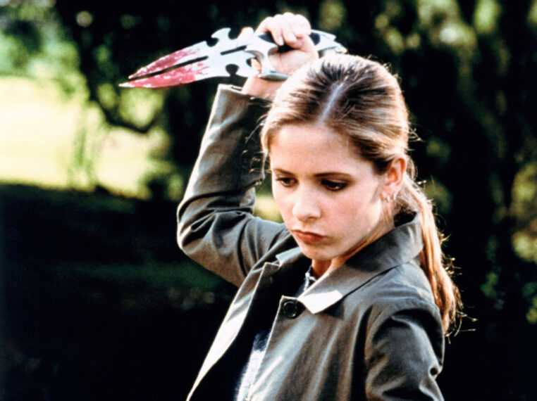 Sarah Michelle Gellar as Buffy Summers in Buffy the Vampire Slayer