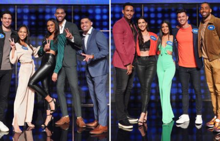 celebrity family feud bachelor nation and bachelor squad