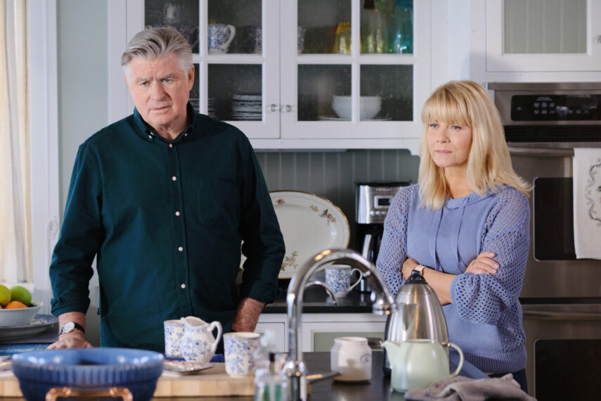 Treat Williams, Barbara Niven in Chesapeake Shores