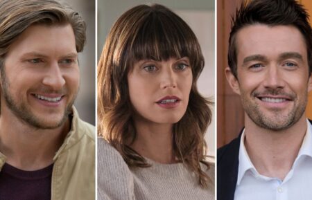 Greyston Holt, Meghan Ory, Robert Buckley in Chesapeake Shores