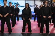 Joe Seo as Kyler, Dallas Dupree Young as Kenny in Cobra Kai - Season 5