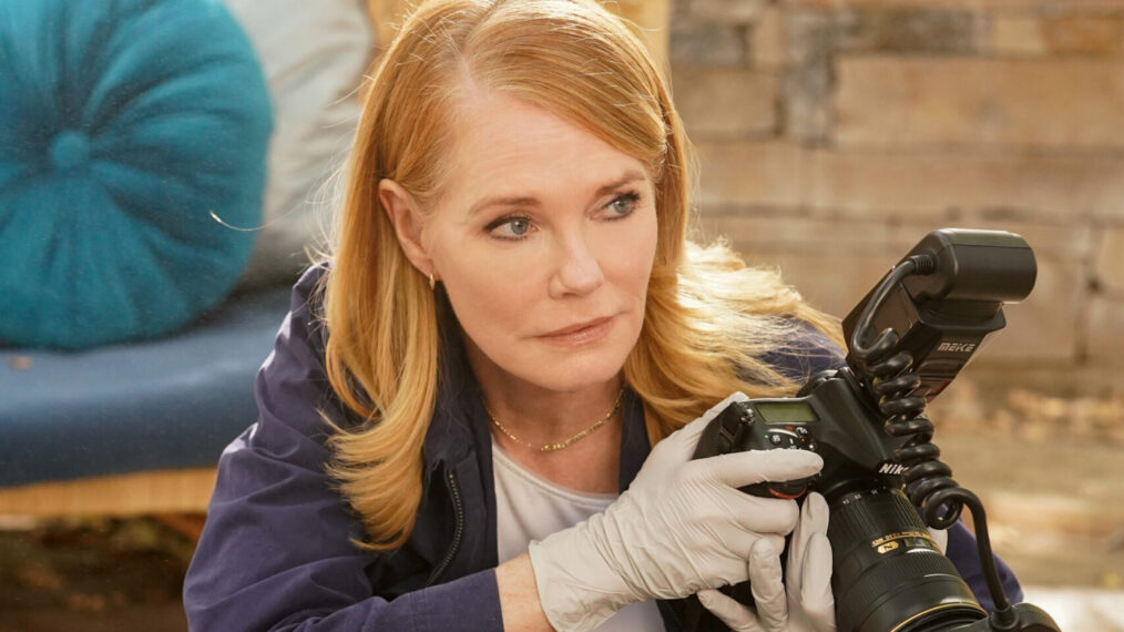 Marg Helgenberger como Catherine Willows en CSI: Vegas